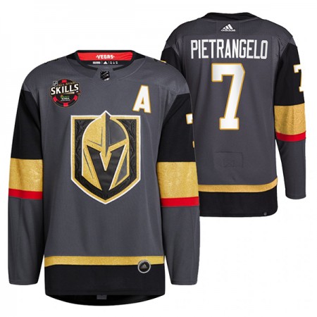 Pánské Hokejový Dres Vegas Golden Knights Alex Pietrangelo 7 2022 NHL All-Star Skills Černá Authentic